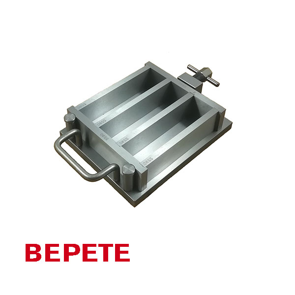 BEPETE-Precision three-gang mould EN 196-1;