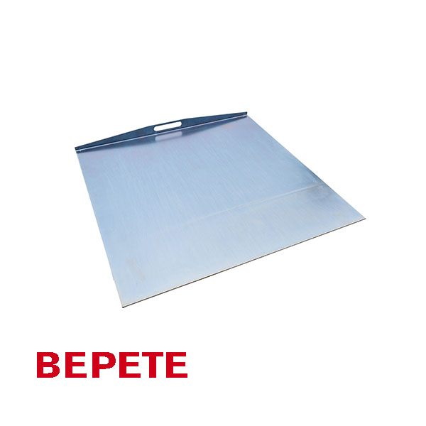 Base plate of steel, EN 12350-8