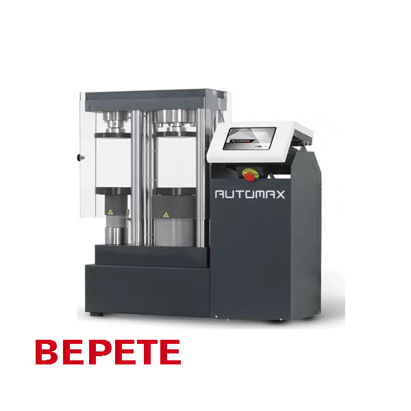 BEPETE-Automatische - kombinierte Druck-Biege-Prüfmaschine 300/15 kN EN 196-1, Zementprüfung, Prüfung Mörtelprismen